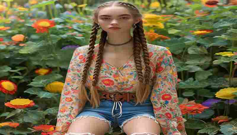 四股麻花辫搭配什么服装风格更显个性