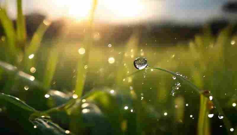 空气湿度不足时雨滴会如何蒸发消失