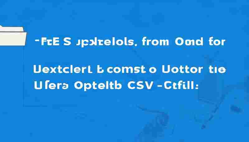Outlook如何导出联系人到CSV文件