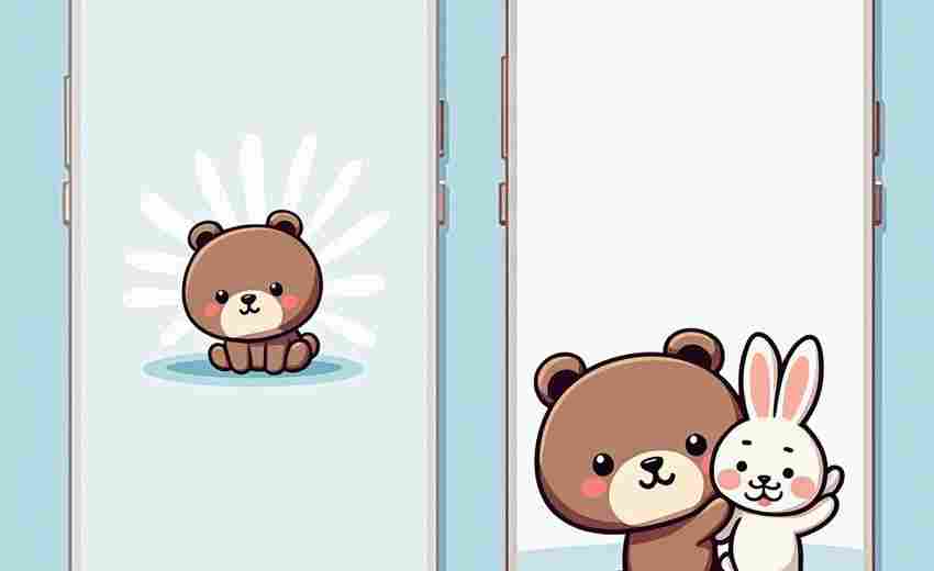 手机QQ主题与聊天背景的视觉效果对比
